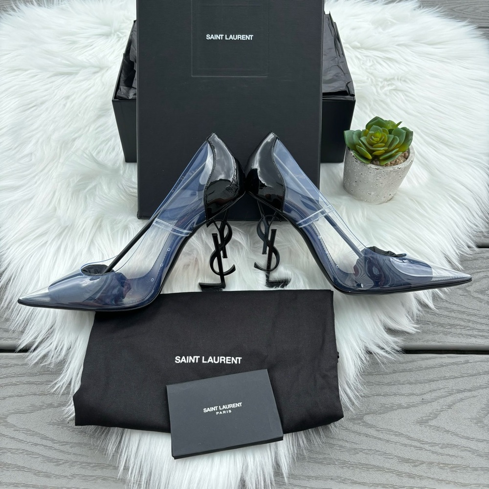Yves Saint Laurent Clear Opyum Heels - Picture 3 of 8